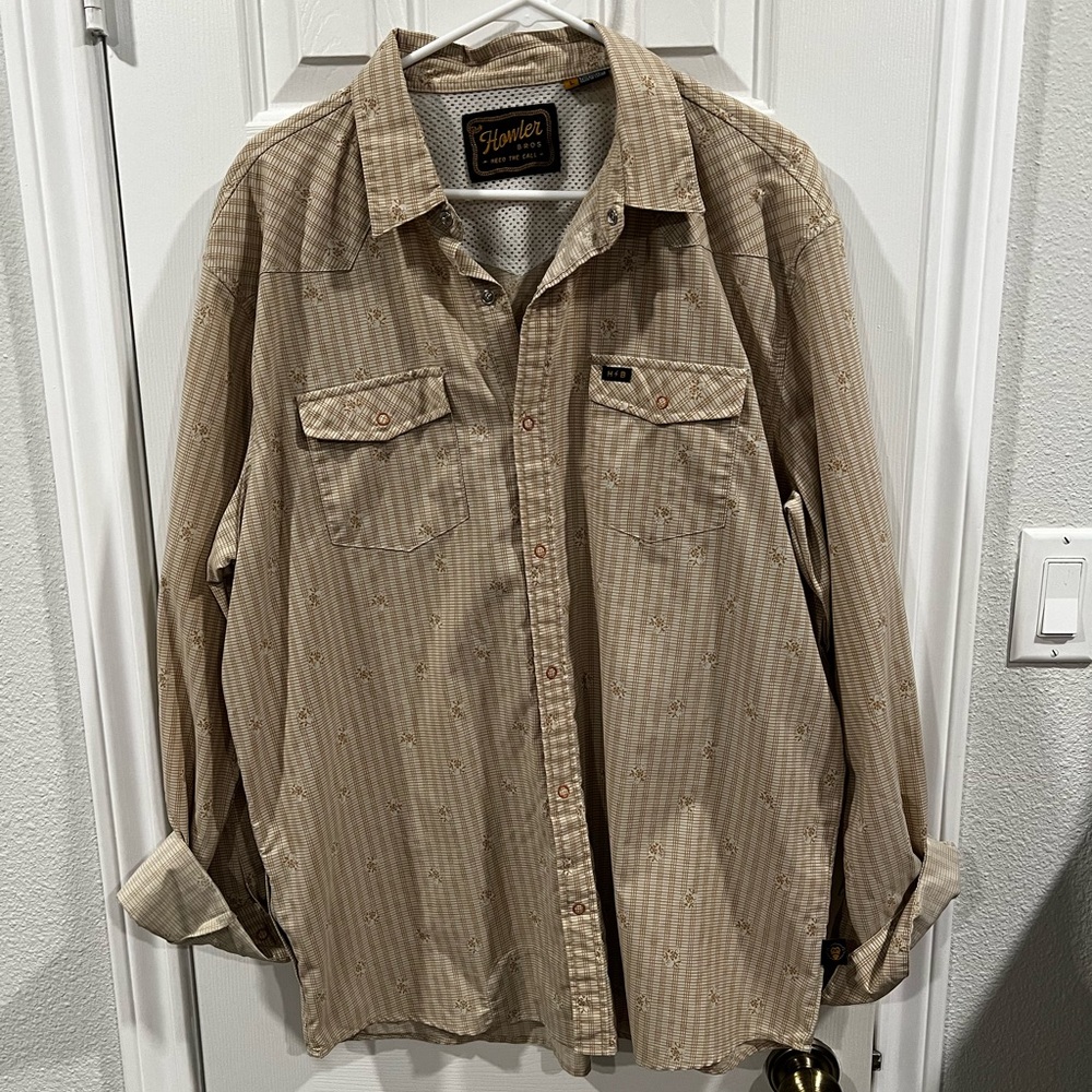 Howler Brothers Long Sleeve Pearl Snap